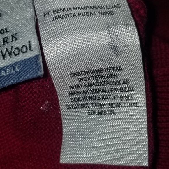 Jasper Conran Merino wool sweater sz XL - Picture 8 of 9